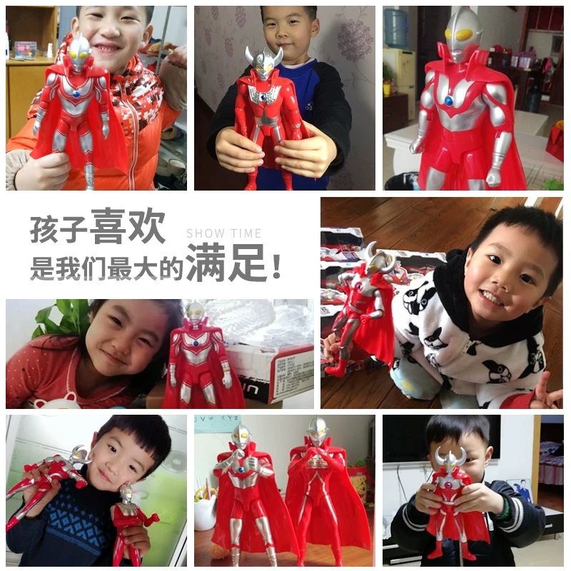 Ultra, подлинный Ultraman Tiga, игрушка, кукла, детский многосуставный монстр, подвижный трансформер, набор, Супермен