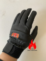 Libellule rouge importée formation de lutte contre lincendie corde descalade fine corde nouée gants de sauvetage antidérapants E831BK