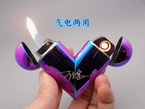 Зажигалка с зарядкой в форме сердца, популярно в интернете, делается под заказ