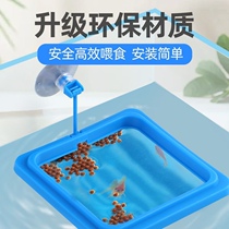 Fish food feeding circle feeding circle aquarium feeding circle fish tank feeding circle fixed-point fish food fish feed feeder