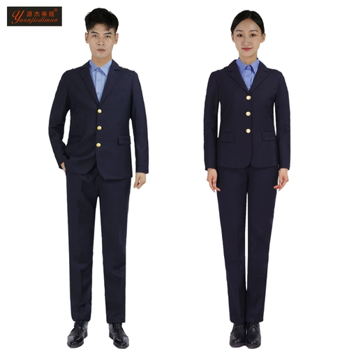 Осенняя униформа подходит для мужчин и женщин, классический костюм, комбинезон, куртка, полный комплект