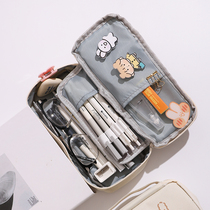 Pen Pouch Ins High Face Value Student Large Capacity Han Edition Brief Oxford Cloth Versatile Advanced Small Crowdstationery Bag