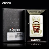 zippo Мужская серебряная оригинальная зажигалка, подарок на день рождения
