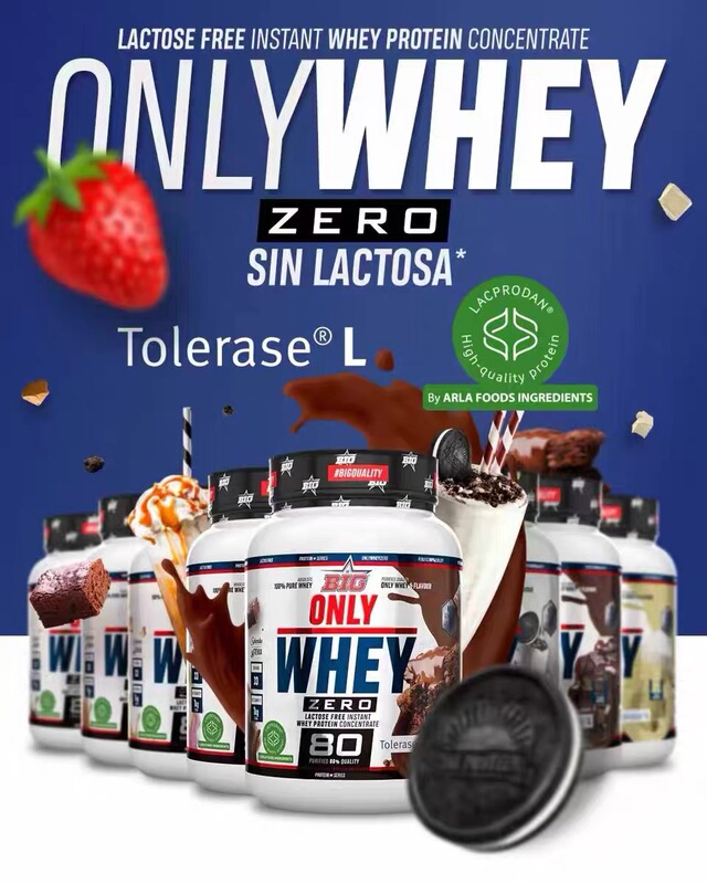 Spanish Big Zero Zero Lactose Whey Protein Powder for Fitness and Sports Spanish Big Zero Zero Lactose Whey Protein Powder for Fitness and Sports