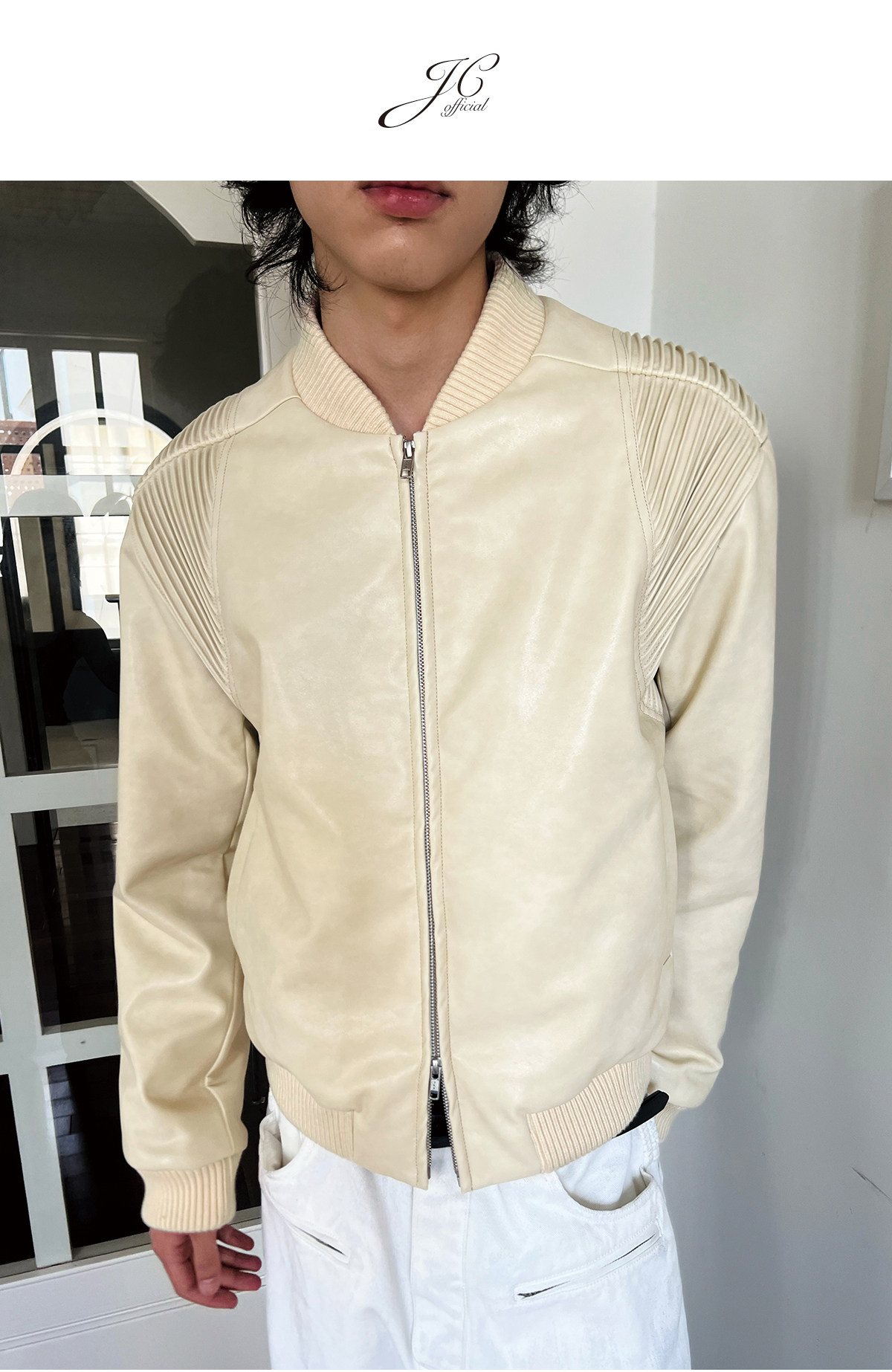 JCAESAR Moto Padded Jacket