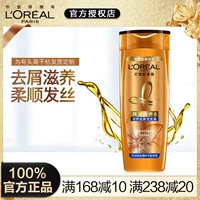 L'Oreal, шампунь, питательное масло, экстракт, удаление перхоти