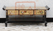 New Chinese furniture gold foil hand-painted porch table three Drawing cabinet porch cabinet display cabinet lockers head porch porch table