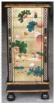 Gold foil furniture hand-painted jewelry cabinet six drawers jewelry cabinet decoration cabinet NL165