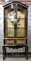 Traditional Chinese furniture classical furniture antique furniture wine cabinet display cabinet dinner side glass cabinet wardrobe