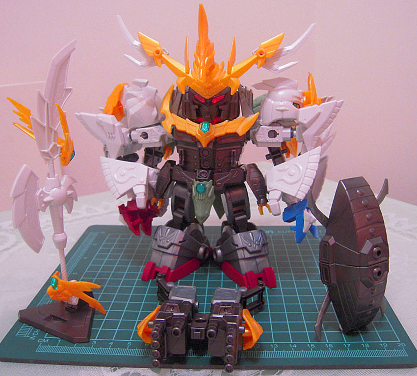Sd Three Kingdoms Chuanlong tải Liu Bei Ares năm trong một lắp ráp món quà sinh nhật cậu bé mô hình ba chiều Gao Gunda - Gundam / Mech Model / Robot / Transformers gundam mô hình