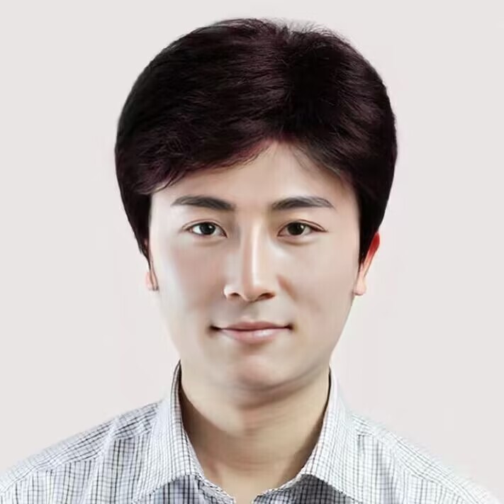 Men's High-Temperature Fiber Wig Short Hair Middle-Aged and Elderly Middle-Parted Side Bangs High-End Natural Fluffy Dad Short Synthetic Wig