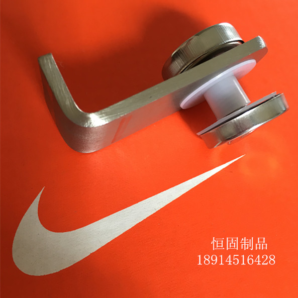 304 stainless steel right angle ear hanging L corner glass accessories connector tablet 3*30*(20 80)specifications