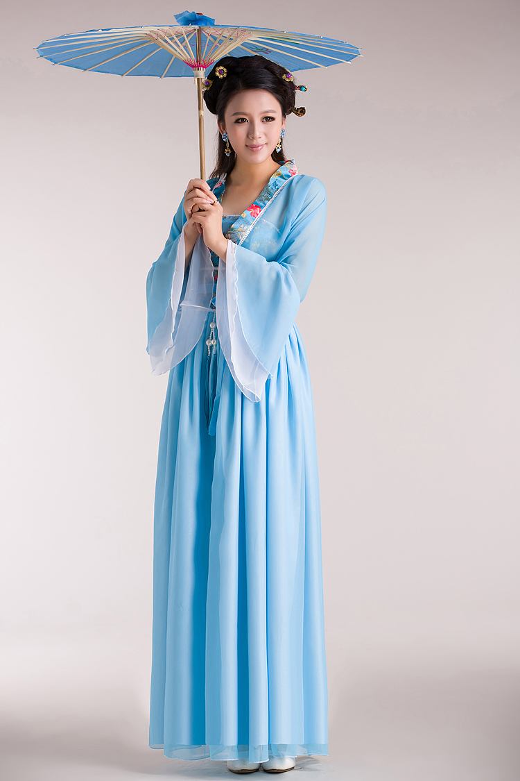 ánh sáng Yahan quần áo cổ tích trang phục tươi lễ nữ gió của Trung Quốc Bảy nàng tiên cổ xưa quần áo công chúa