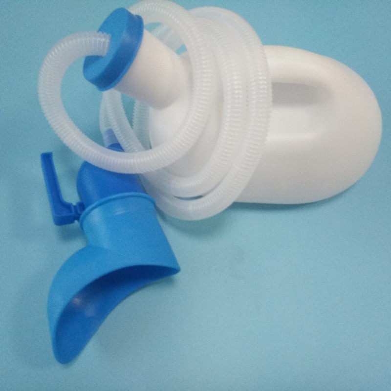 [USD 13.36] Older ladies urinal with tube soft mouth receiver male and