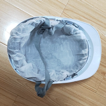 Labor insurance breathable work liner sanitary cap White chemical antiperspirant Disposable Mens and womens helmets lined with sweat absorption