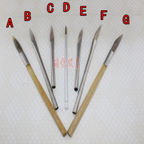 Agate knife pressed gourd agate polishing sheet gold and silverware jewelry maintenance agate stone knife polishing knife polishing knife