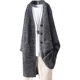 Souxu Spring and Autumn New Product Mid-Length Mixed Color Wool Knitted Cardigan Women's Versatile Artistic Loose Korean Style Sweater Outerwear