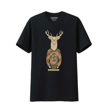 短袖t恤男士纯棉圆领大码体恤白色夏季潮牌潮流新款半袖男装宽松