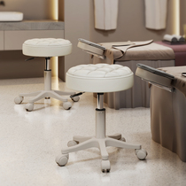 Manicure and barber chair high-end large work chair pulley rotating lifting round stool makeup and dressing stool hair salon stool