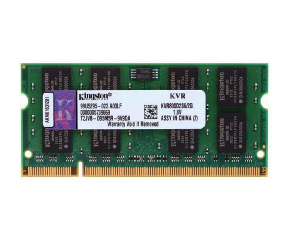 KST 2G DDR2 800MHZ 1 8V KVR800D2S6 2G 2nd generation laptop memory