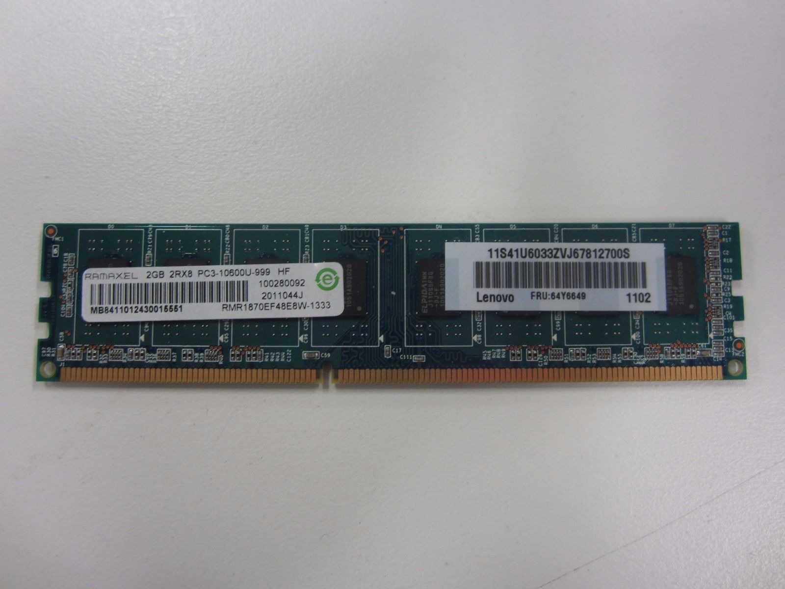 Lenovo pleasing iR608 i2786 iR358 i1455 i1455 original DDR3 2G desktop computer memory