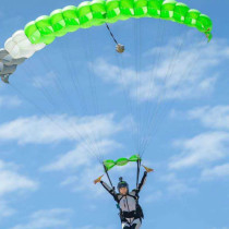 Lao Deng Senior Chinese instructor of skydiving in Boao Dongfang City Hainan Province China