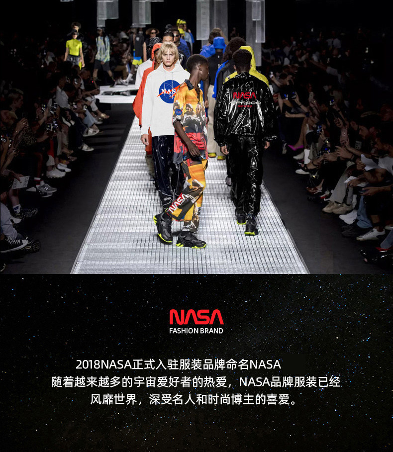 Джинсовая рубашка nasa联名牛仔衬衫夏季男款潮牌短袖衬衣青少年宽松休闲工装薄外套 OTHER