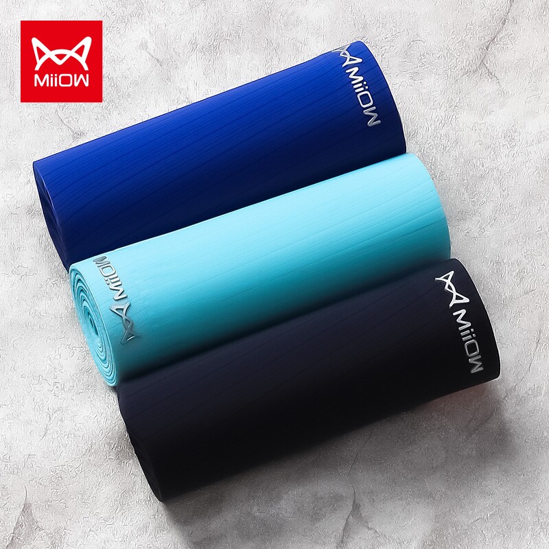 Cat Man's underwear Modale antibacterial breathable No marks Summer thin Four corner ice Silk Pants Shorts Head Safety Pants