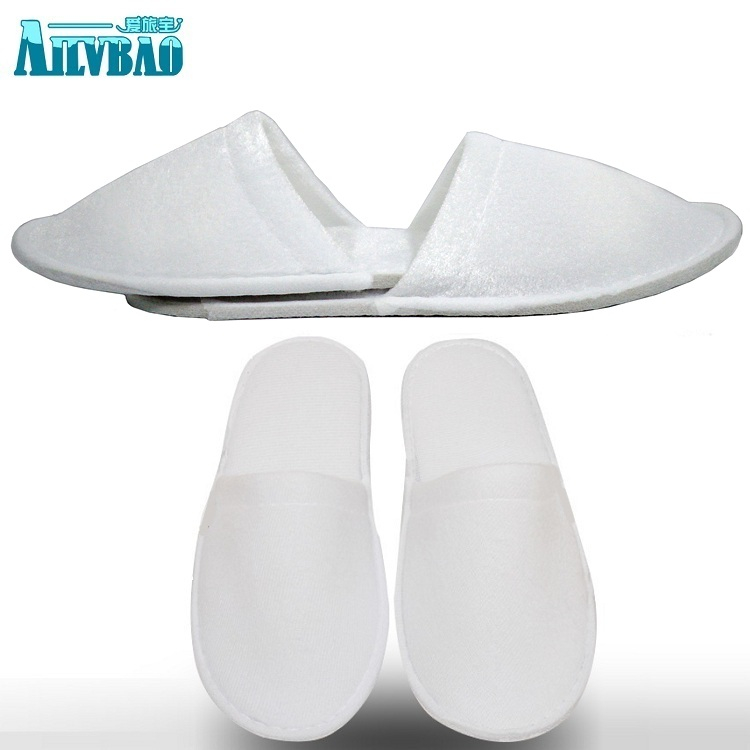 Disposable slippers (thickened)Hotel disposable supplies Star hotel portable disposable slippers wholesale