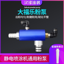 Electrostatic injection coating parts powder pumps Wenqiu Li pump powder pumps pump core Wen's pipe special large powder pumps