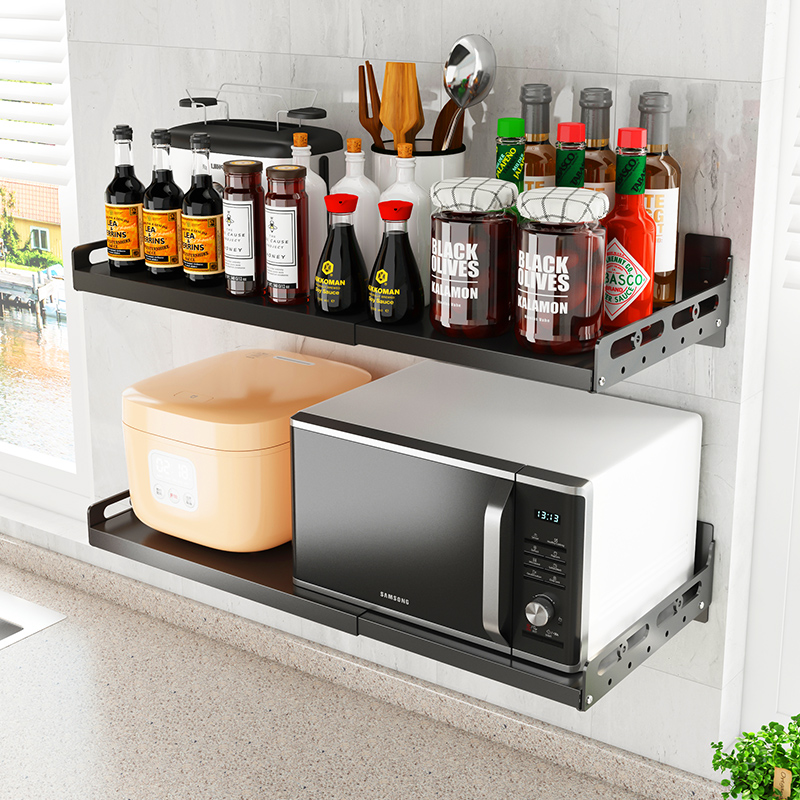 Scaling Wall-free Scale Wall-mounted Microwave oven stent household rice cooker Concentration kitchen