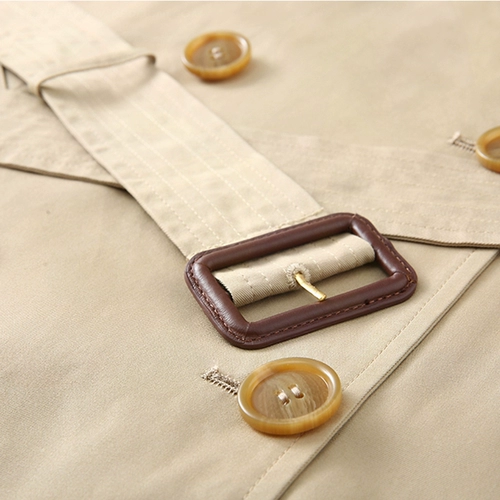 Длинный осенний бежевый зеленый плащ, средней длины, длина макси, 2023, в британском стиле