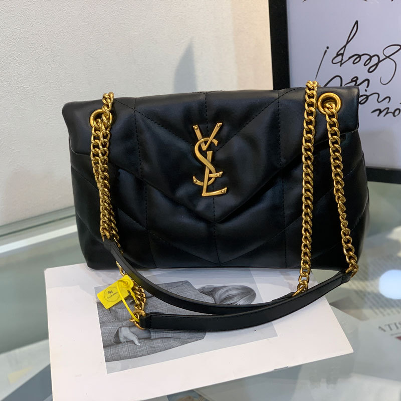 Envelope Double-Chain Lambskin Stylish Large Bag European and American Fashion Trendy Bag Underarm Shoulder Bag for Women Spring and Summer New Casual Style