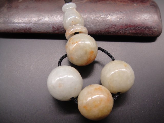 (Folk) Ancient jade Old jade red jade red emerald Buddha's Buddha's first set of the Buddha's head