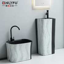 Mop Pool Pier Pond Large Square Mop Basin Mop Basin Balcony Nordic Simple Black Large Size Household