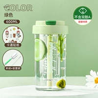 Зеленая импортная термостойкая наклейка, щеточка, 600 мл, защита при падении