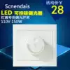 LED lamp Semiconductor control rectifier Dimming switch Semiconductor control rectifier LED dimmer incandescent lamp type 86 110V 150W