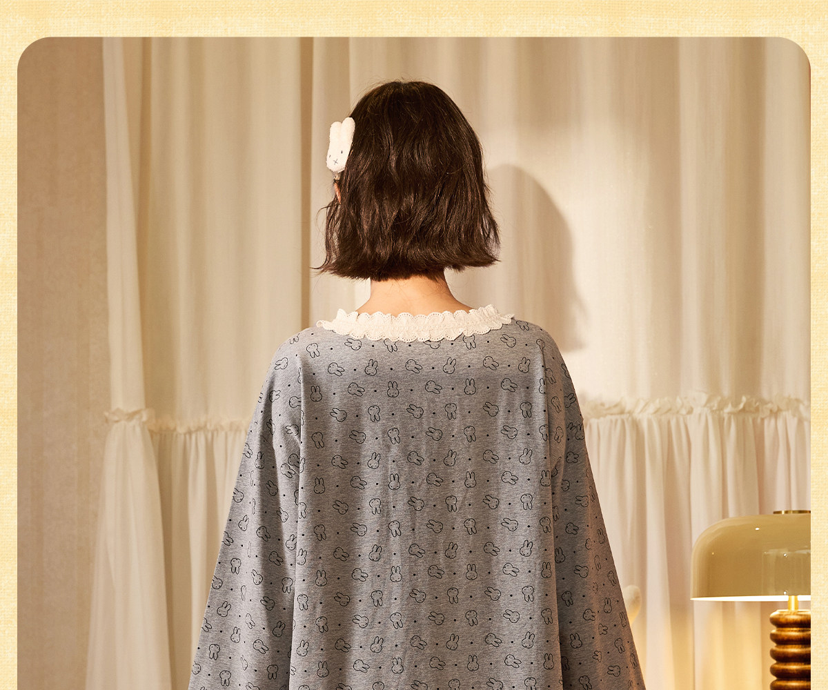  Мягкая демисезонная пижама, хлопковый милый лонгслив, кардиган 