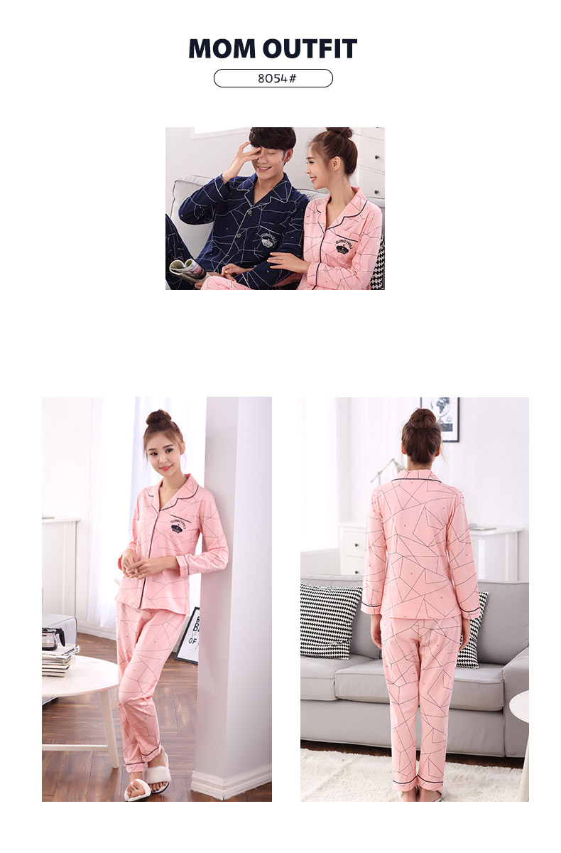 Pyjama mixte en Coton à manches longues - Ref 3006002 Image 22