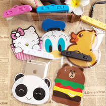  Waterproof mobile phone bag halter neck female diving cover Apple Huawei transparent universal swimming waterproof bag touch screen cartoon cute