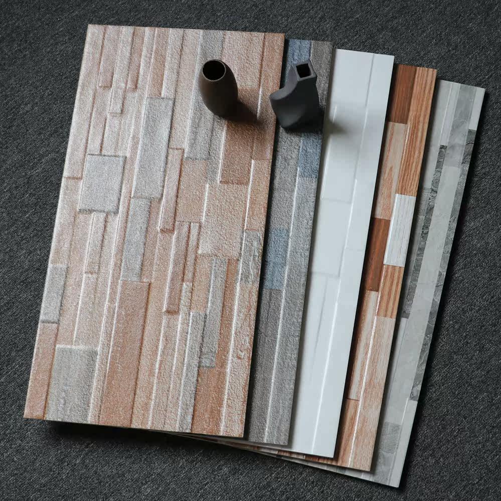 Outdoor culture Stone tiles 300x600 Villa Outer Wall Brick Countryside Self-Built House Folk Hotel Retro Wind Wall Brick