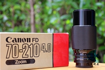 Canon FD 70-210 4 telephoto macro zoom used lens film Machine A1 AE-1
