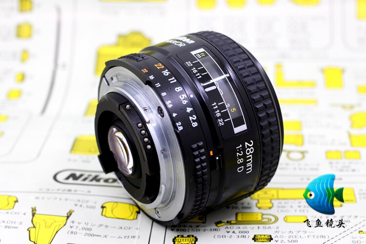 Nikon Nikon AF 28 2 8D Humanities Wide Angle Fixed Focal Lens Auto Focus Sweep D810