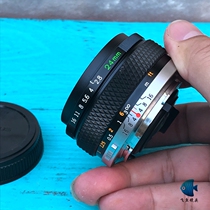 Olympus OM 24 2 8 wide-angle fixed focal lens humanistic scenery can be turned micro-OM1