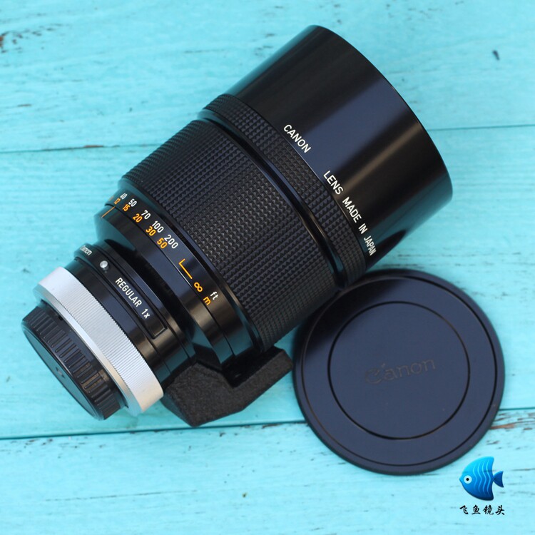 Canon SSC FD 500 8 Return Lens Second Hand Long Charred Adapted to Sony Micro Single Eye Camera