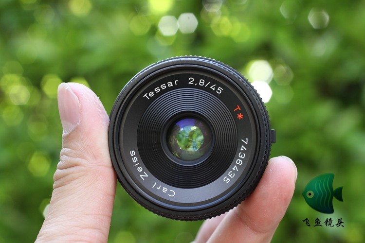 Zeiss T* 45 2 8 Eagle Eye Cookie lens for Canon EF Port A7 M43 Kangtai