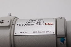 二手镜头 佳能 fd 600 4.5 ssc