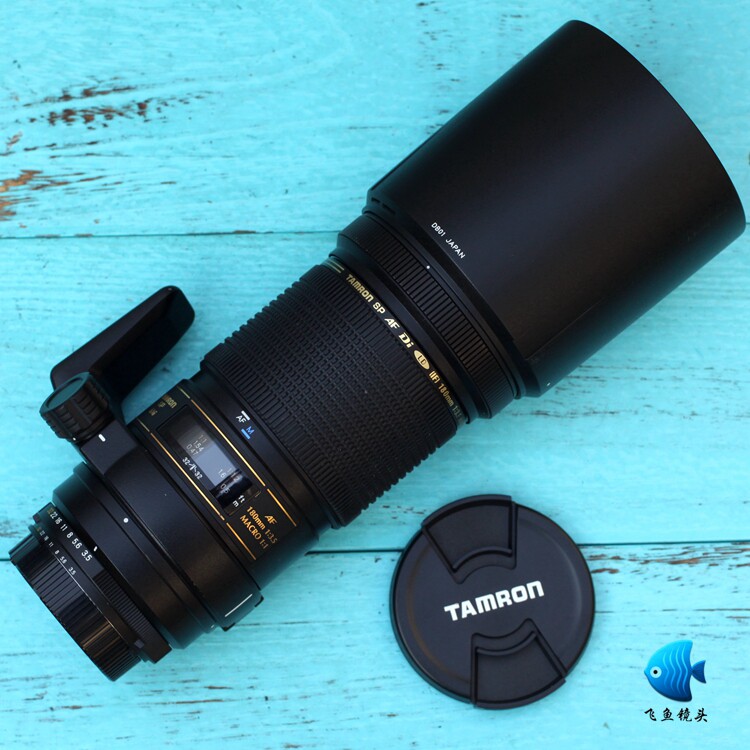 Adapted to Nikon Tamron 180 3 5 Macro AF port telephoto macro second-hand lens D800 1D