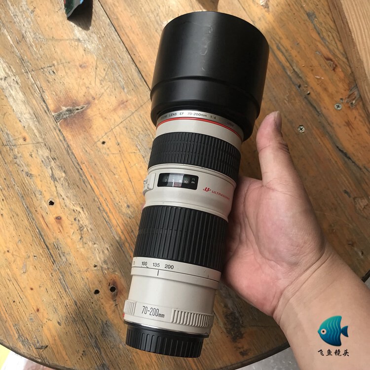 Canon Xiaoxiaobai EF 70-200 4 L red circle second-hand lens medium telephoto portrait 5D2 6D