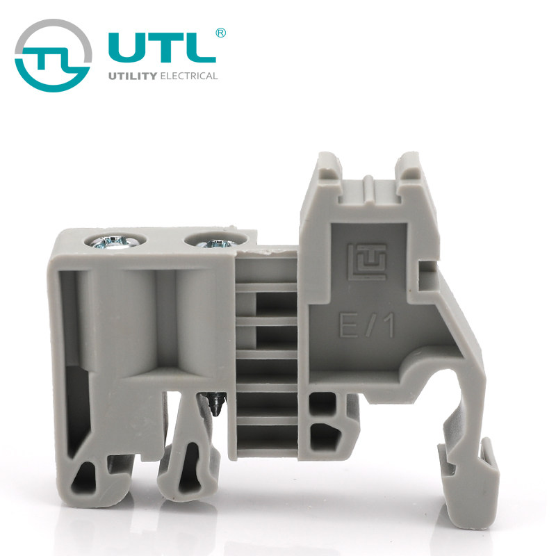 UTL UTL E/1 клеммная колодка C45 рельсовое крепление UK2.5B рядная клеммная колодка универсальный штекер E/3 Изображение 1